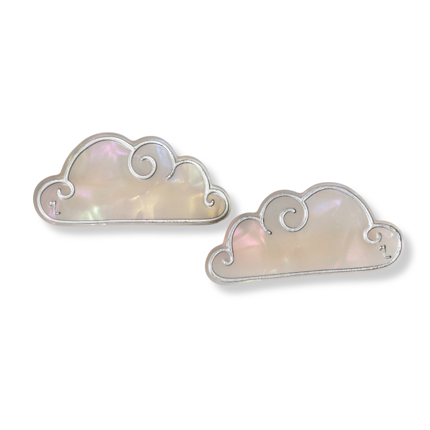 Summer Clouds Barrette Set of 2