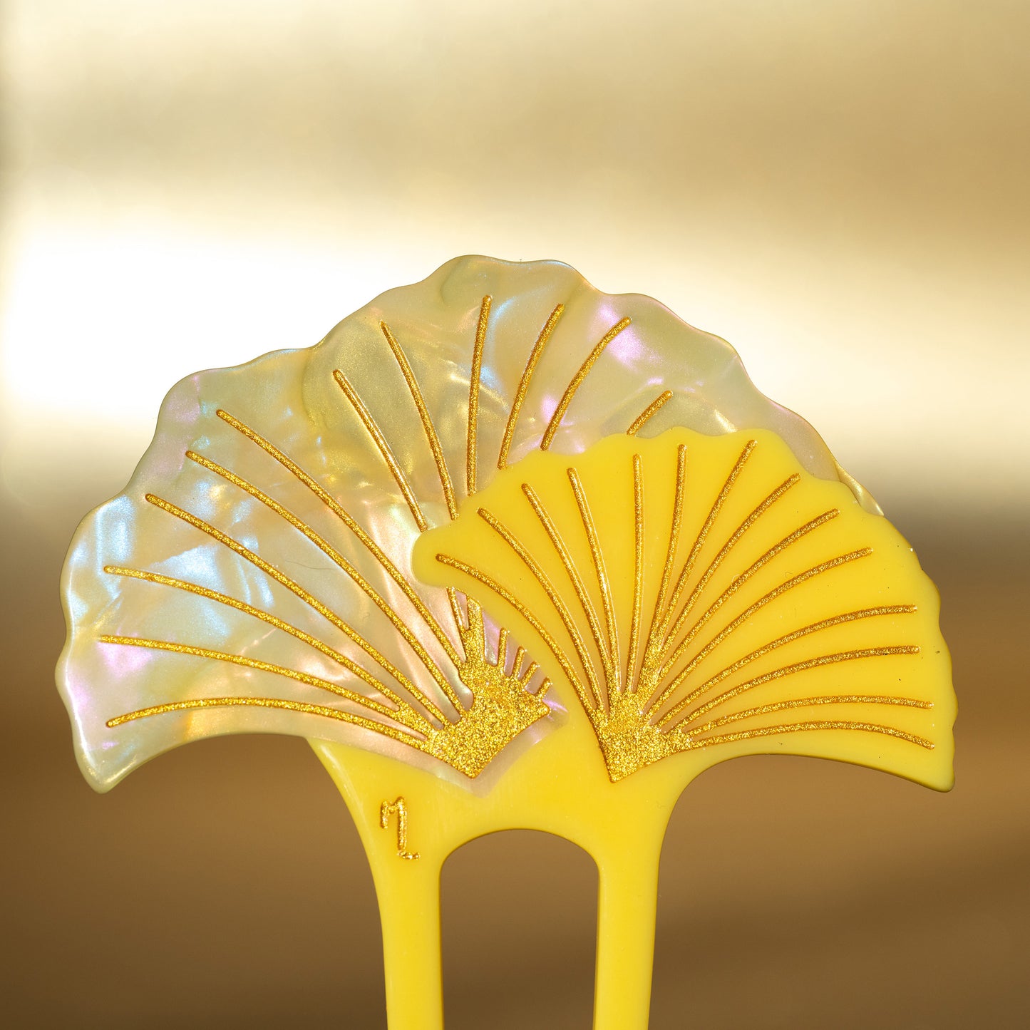 Ginkgo Leaf Hair Stick