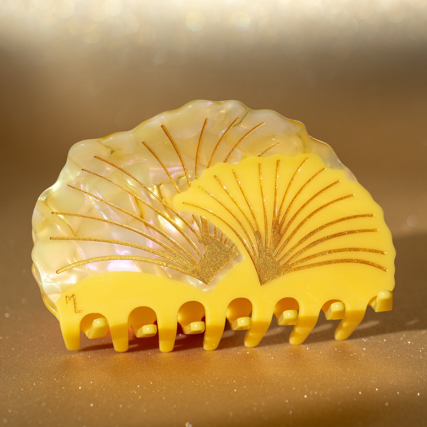 Ginkgo Leaf Hair Claw