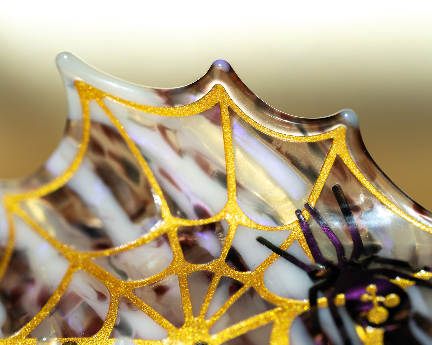 Spiderweb Hair Claw in Nebula